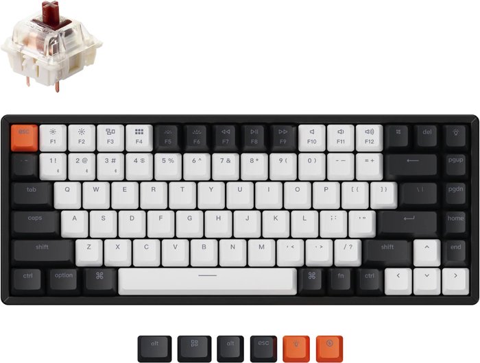 

Keychron K2 Wireless V2 RGB K2-3H-RU Gateron G Pro Brown