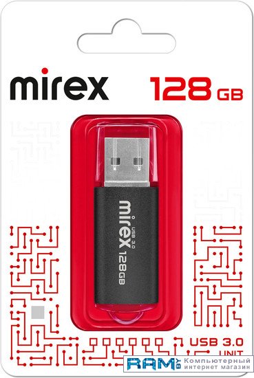 USB Flash Mirex Color Blade Unit 3.0 128GB 13600-FM3UB128 накопитель ssd mirex 128gb 13640 128gbm2nvm