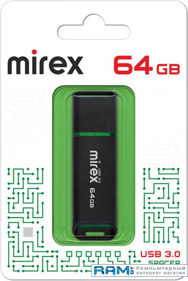USB Flash Mirex Color Blade Spacer 3.0 64GB 13600-FM3SPB64 флешка mirex mario 16гб blue 13600 fmumab16