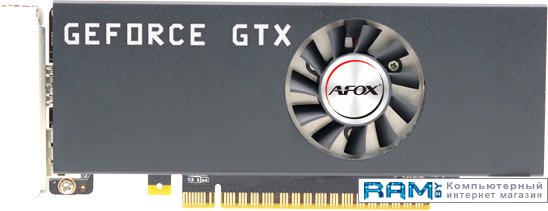 AFOX GeForce GTX 1050 Ti 4GB GDDR5 AF1050TI-4096D5L5 palit geforce gtx 1050 ti stormx 4gb gddr5 ne5105t018g1 1070f