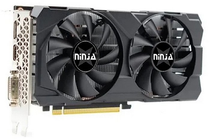 Ninja GeForce GTX 1660 Super 6GB GDDR6 NF166SF66F-06D6 palit geforce gtx 1660 super gp oc 6gb gddr6 ne6166ss18j9 1160a 1