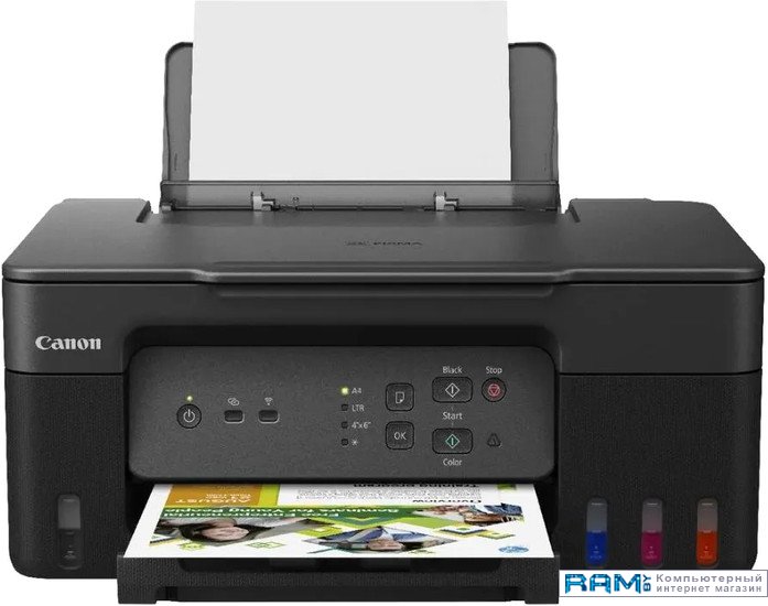 Canon PIXMA G3430 мфу струйный canon pixma ts3440 black a4 принтер копир сканер 4800x1200dpi 7 7 4цв ppm wifi usb 4463c007