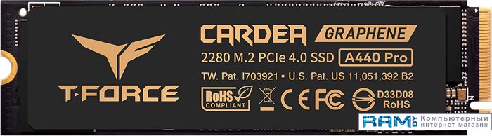 SSD Team T-Force Cardea A440 Pro 1TB TM8FPR001T0C129