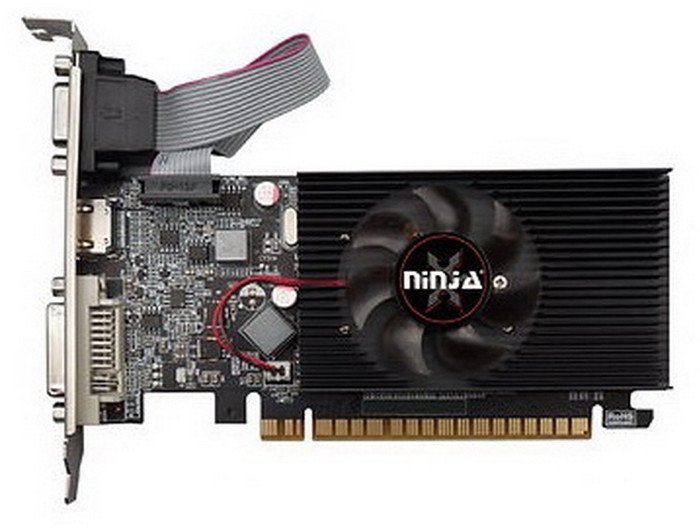 Sinotex Ninja GeForce GT 210 1GB DDR3 NF21NP013F sinotex ninja geforce gt 210 512mb ddr3 nf21n5123f