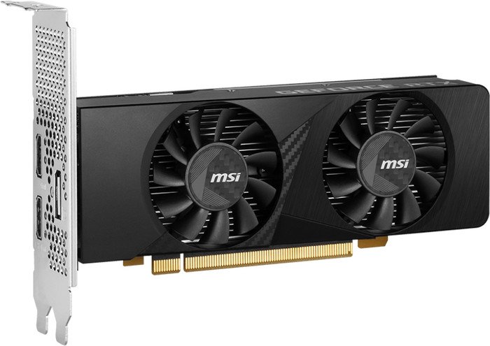 MSI GeForce RTX 3050 LP 6G OC видеокарта gainward nvidia geforce rtx 3050 ne63050018p1 1070b