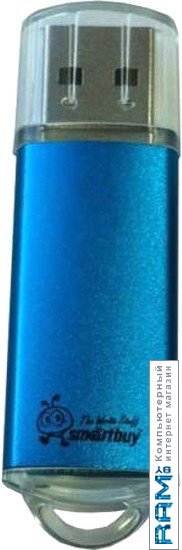 USB Flash Smart Buy 8GB V-Cut Blue SB8GBVC-B usb flash smart buy glossy dark blue 32gb sb32gbgs db