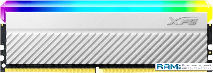 ADATA XPG Spectrix D45G RGB 8 DDR4 3600  AX4U36008G18I-CWHD45G оперативная память adata ddr4 8gb 3600mhz xpg spectrix d50 white ax4u36008g18i sw50