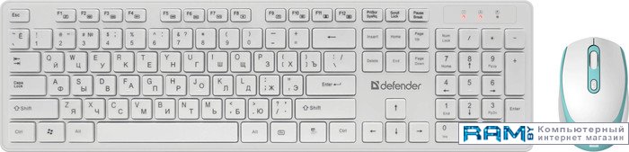 Defender Auckland C-987 клавиатура мышь defender 1 c 915 ru полноразмерный 45915