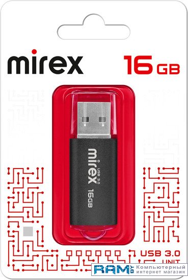 USB Flash Mirex Color Blade Unit 3.0 16GB 13600-FM3UBK16 usb flash mirex knight white 16gb 13600 fmukwh16