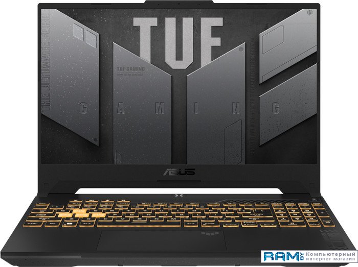 ASUS TUF Gaming F15 2023 FX507VV-LP192 видеокарта asus geforce rtx 4060 ti tuf gaming oc 8g 2625mhz pci e 4 0 8192mb 18000mhz 128 bit hdmi 3xdp tuf rtx4060ti o8g gaming