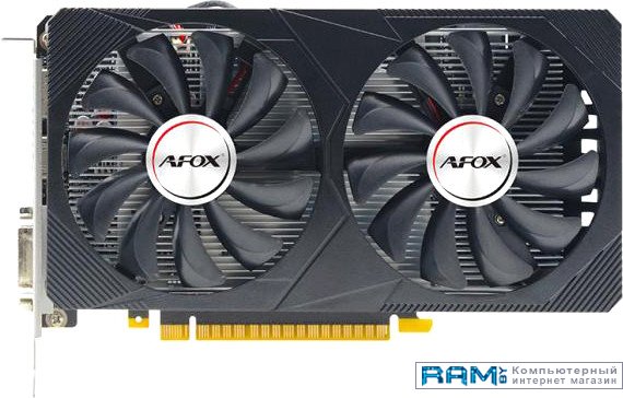 AFOX GeForce GTX 1650 4GB GDDR6 AF1650-4096D6H3-V4 видеокарта afox nvidia geforce gt 1030 af1030 2048d5l5 v3
