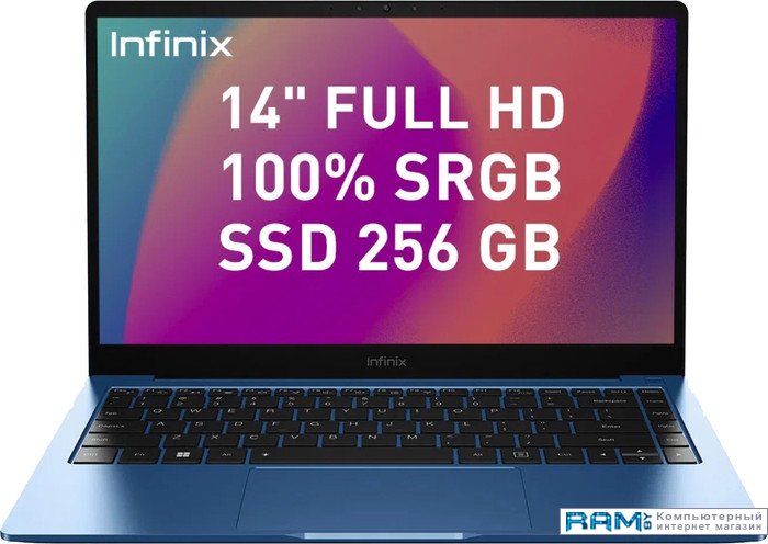 Infinix Inbook X2 XL23 71008300931 ноутбук infinix inbook x2 i5 8 512gb 14 win синий