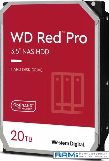 WD Red Pro 20TB WD201KFGX воздух голубева н