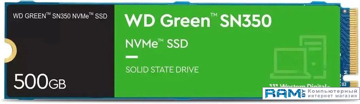 SSD WD Green SN350 500GB WDS500G2G0C