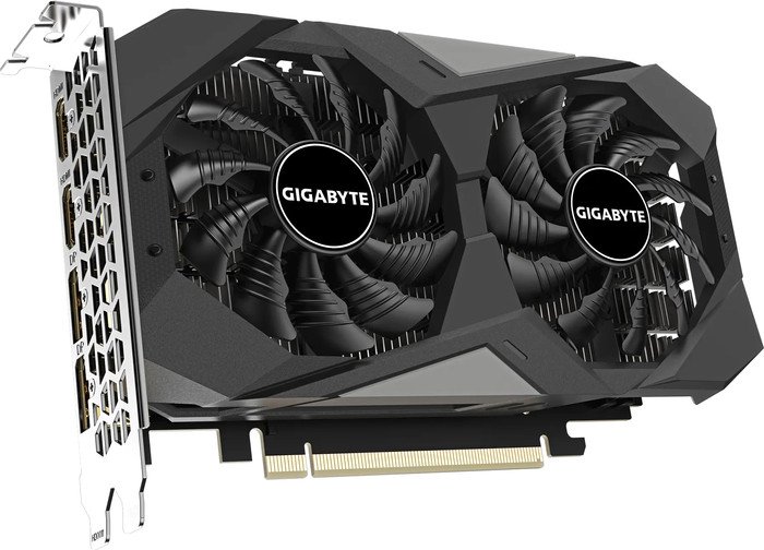 Gigabyte GeForce RTX 3050 Windforce OC 6G GV-N3050WF2OC-6GD gigabyte geforce gtx 1650 d6 rev 1 0 4gb gddr6 gv n1656d6 4gd