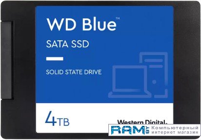 SSD WD Blue SA510 4TB WDS400T3B0A