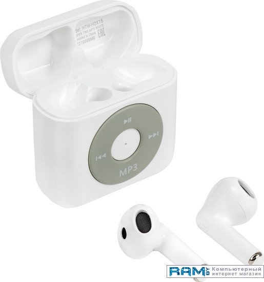 Hiper TWS MP3 HTW-HDX15 беспроводные наушники hiper sound orange