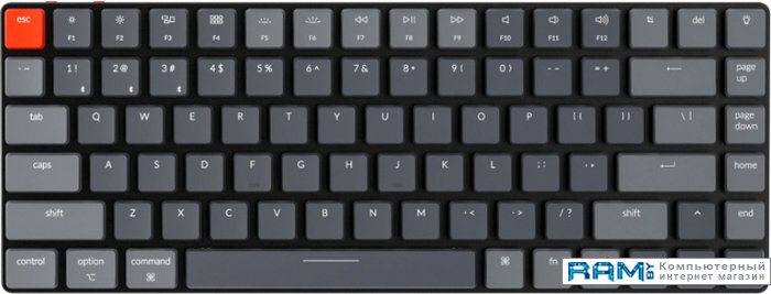 Keychron K3 Wireless V2 White Backlite Gateron Brown