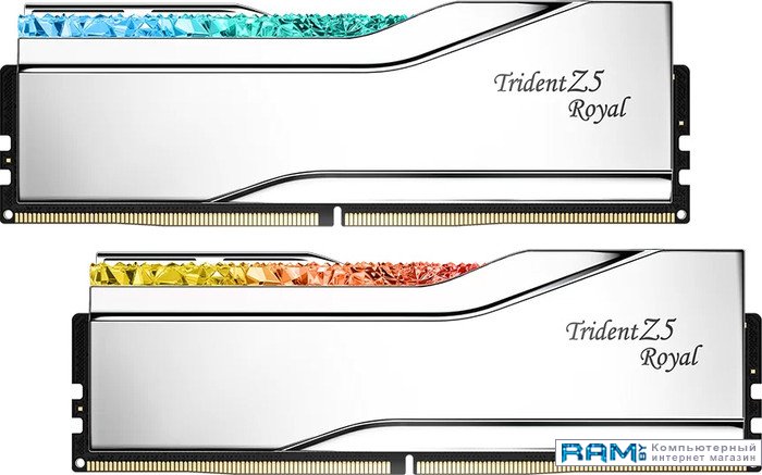 G.Skill Trident Z5 Royal 2x32 DDR5 6400 F5-6400J3239G32GX2-TR5S