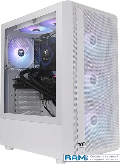 Thermaltake S200 TG ARGB Snow CA-1X2-00M6WN-00