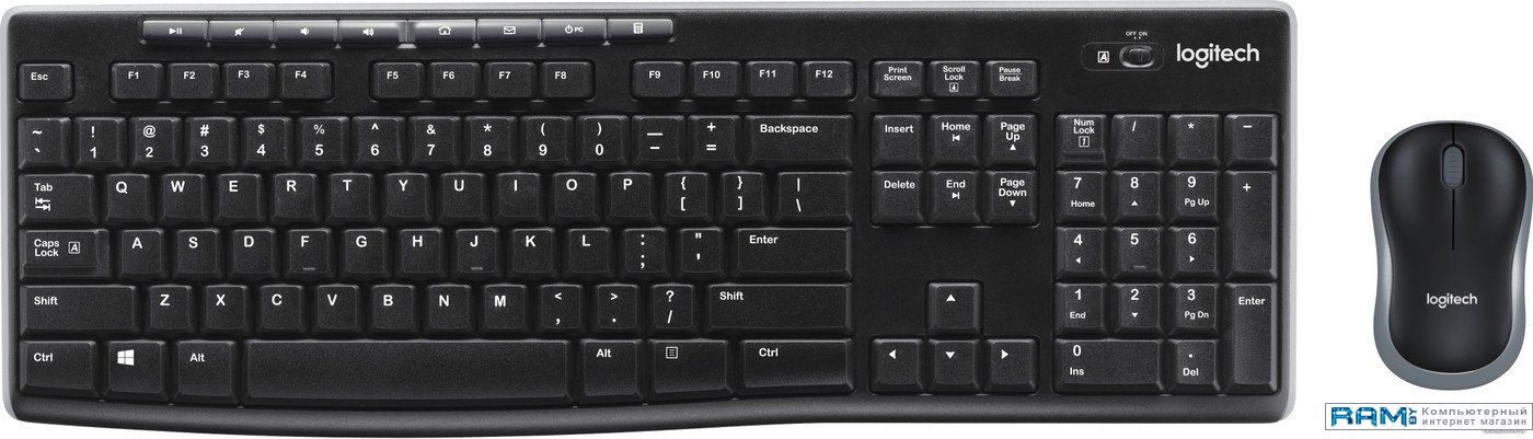 

Logitech Wireless Combo MK270 920-003381