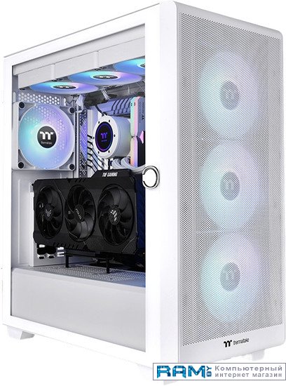 

Thermaltake S250 TG ARGB Snow CA-1Y6-00M6WN-00