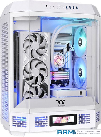 

Thermaltake The Tower 600 Snow CA-1Z1-00M6WN-00