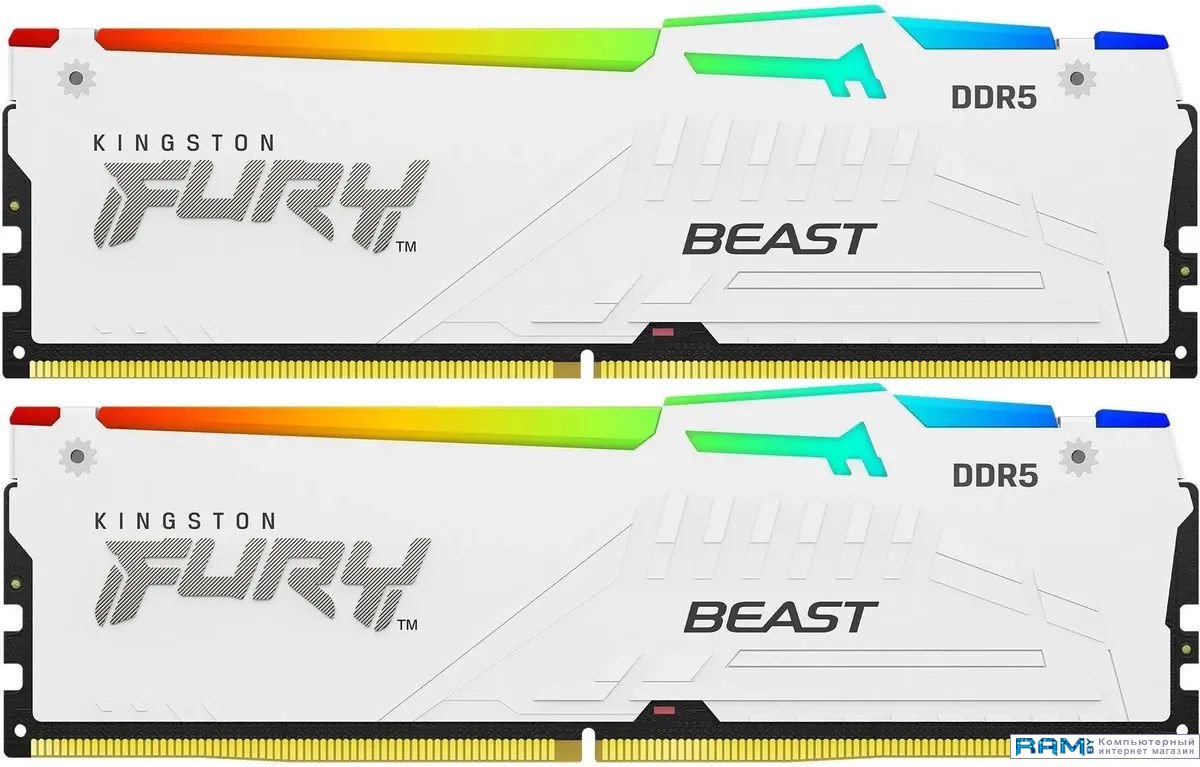 

Kingston FURY Beast RGB 2x16 DDR5 5600 KF556C40BWAK2-32