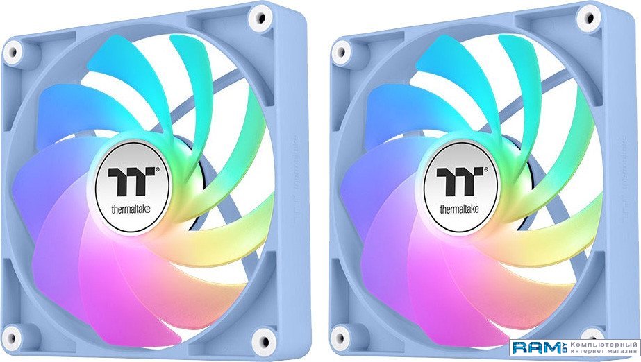 

Thermaltake CT140 Sync Reverse ARGB 2-Fan Pack CL-F201-PL14BU-A