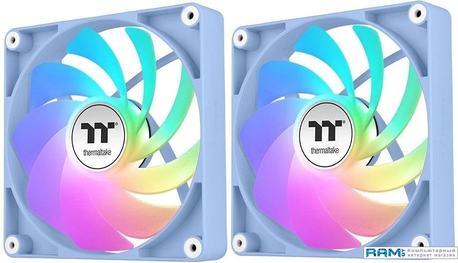 

Thermaltake CT120 Sync Reverse ARGB 2-Fan Pack CL-F200-PL12BU-A