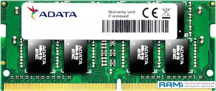 

A-Data Premier 16GB DDR4 SODIMM PC4-21300 AD4S2666316G19-S