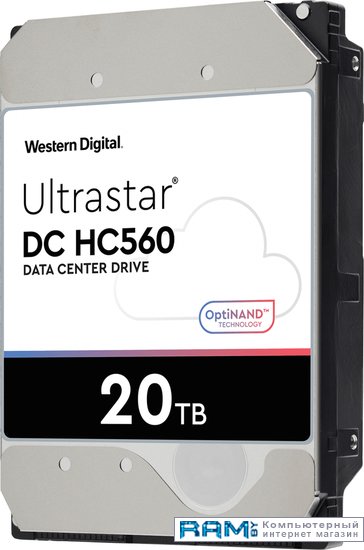 

WD Ultrastar DC HC560 20TB WUH722020BLE6L4