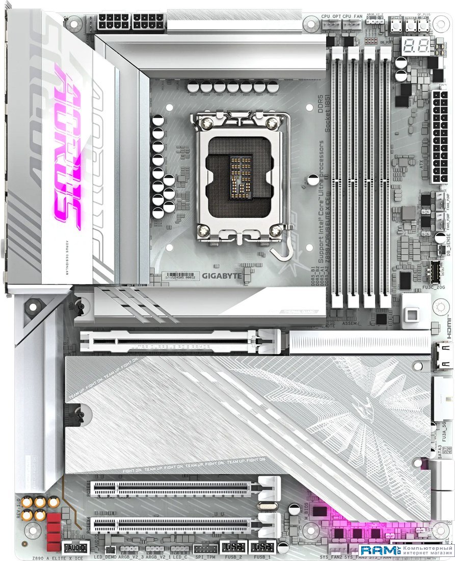 

Gigabyte Z890 Aorus Elite X Ice