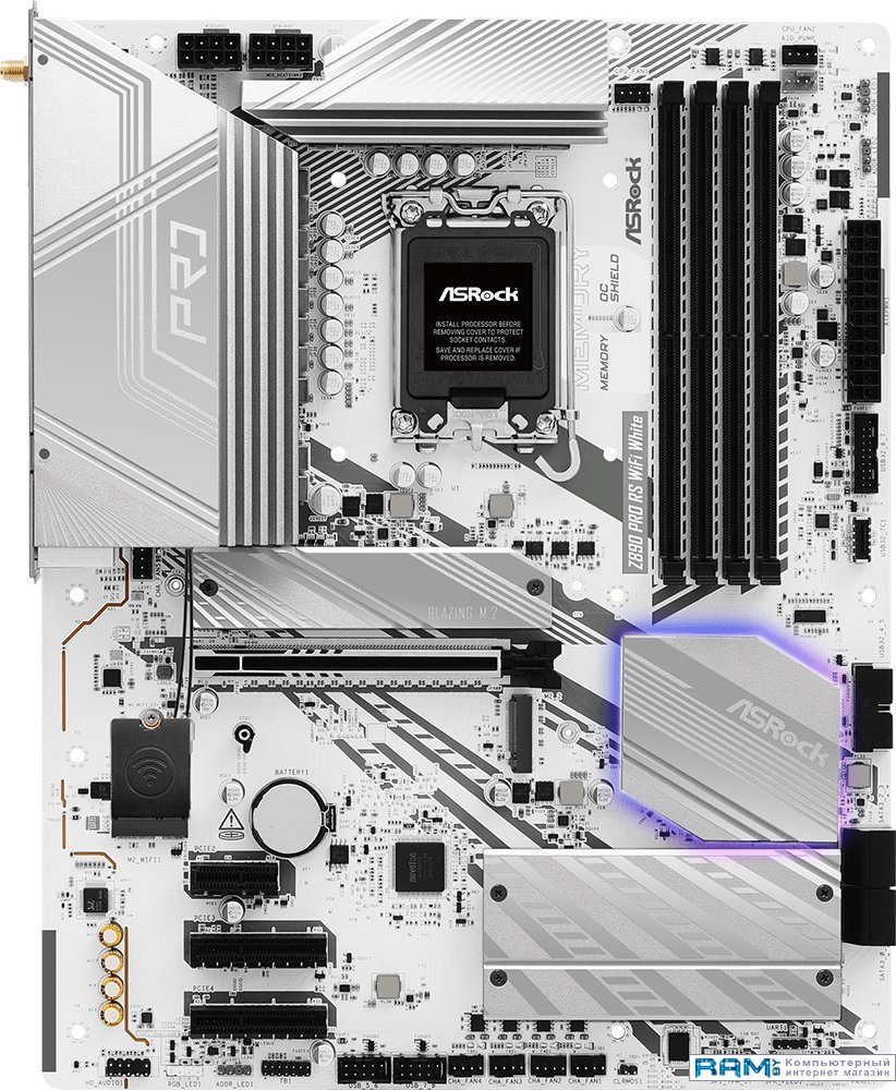 

ASRock Z890 Pro RS WiFi White