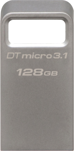 USB Flash Kingston DataTraveler Micro 3.1 128GB DTMC3128GB usb flash kingston datatraveler micro usb 3 2 gen 1 256gb