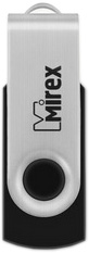 USB Flash Mirex Swivel Black 32GB 13600-FMURUS32 usb flash mirex swivel rubber 64gb