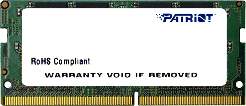 Patriot 8GB DDR4 SODIMM PS4-17000 PSD48G213381S patriot 8gb ddr4 sodimm ps4 17000 psd48g213381s
