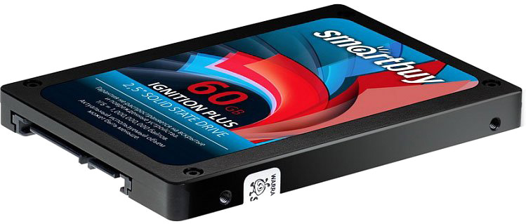 SSD Smart Buy Ignition Plus 60GB SB060GB-IGNP-25SAT3 kingspec sata iii 3 0 2 5 64gb mlc ssd цифровой твердотельный накопитель для настольного компьютера и ноутбука