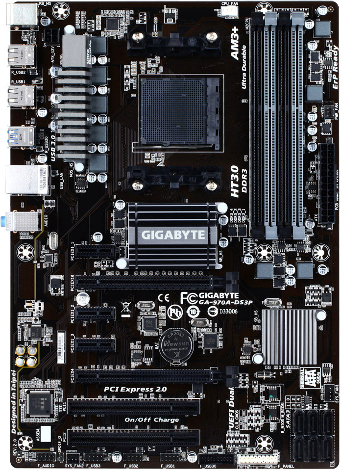 Gigabyte ga 970a ds3p разгон процессора 8320e