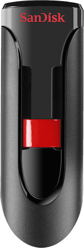 USB Flash SanDisk Cruzer Glide 32GB Black SDCZ600-032G-G35 usb flash sandisk cruzer glide 256gb sdcz60 256g b35