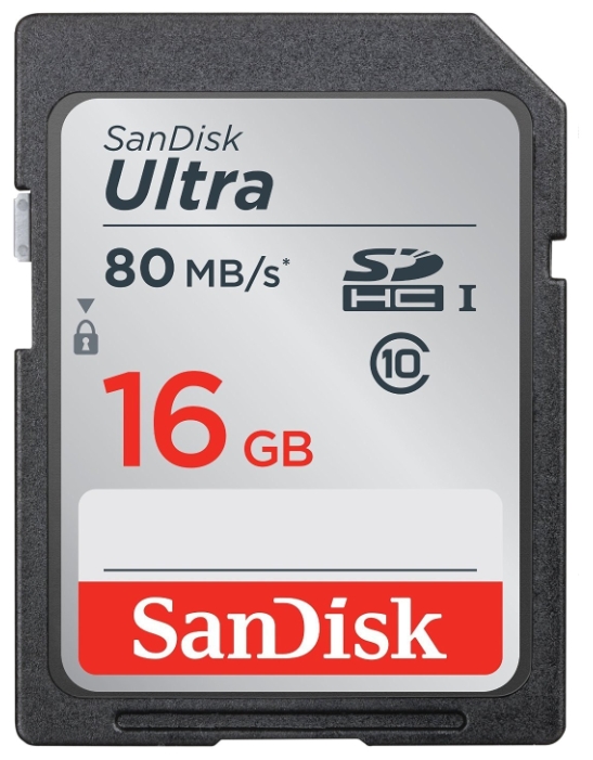 SanDisk SDHC Class 10 16GB SDSDUNC-016G-GN6IN карта памяти 256gb sandisk secure digital xc class 10 uhs i ultra sdsdunc 256g gn6in