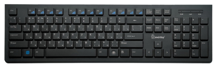 SmartBuy 206 USB Black SBK-206US-K игровая клавиатура razer ornata v3 black usb механическо мембранная подсветка rz03 04460800 r3r1