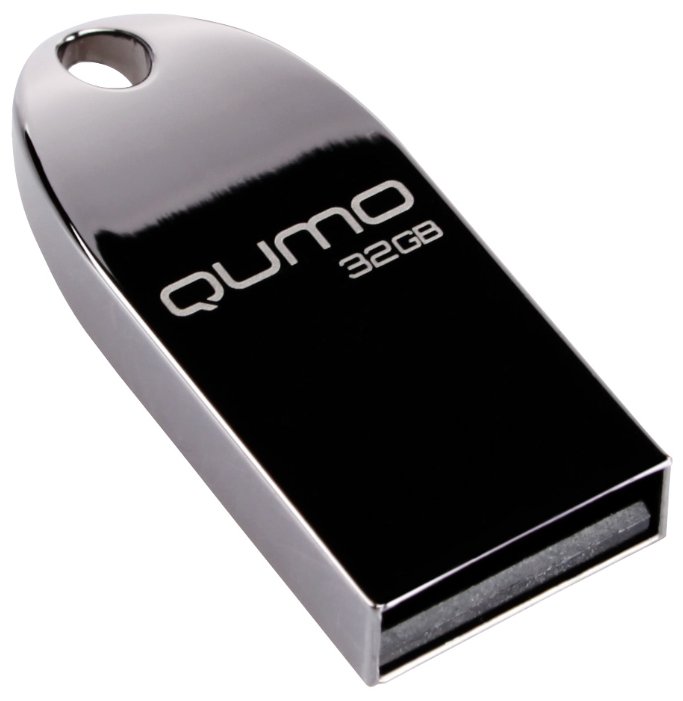 USB Flash QUMO Cosmos Black 32GB флешка qumo cosmos 32gb usb 2 0 qm32gud cos d