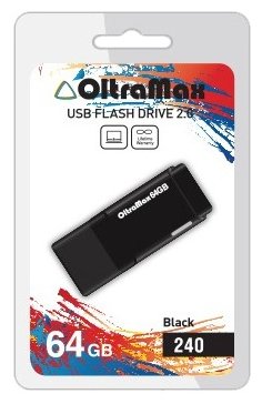 USB Flash Oltramax 240 64GB  OM-64GB-240-Red usb flash oltramax 230 16gb om 16gb 230 orange