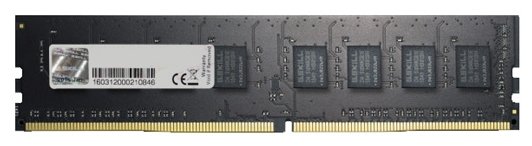 G.Skill Value 4GB DDR4 PC4-19200 F4-2400C15S-4GNT g skill ripjaws 16gb ddr4 sodimm pc4 19200 f4 2400c16s 16grs
