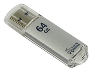 USB Flash Smart Buy 64GB V-Cut SB64GBVC-S3 usb flash smart buy 64gb v cut silver sb64gbvc s