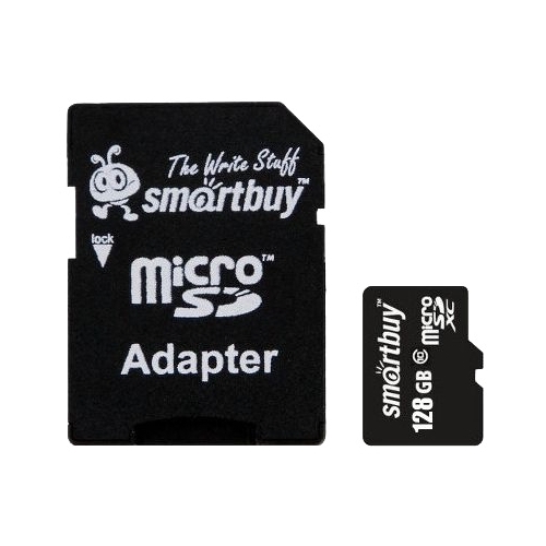 Smart Buy microSDXC Class 10 128GB SB128GBSDCL10-01 smart buy microsdxc class 10 64gb sd sb64gbsdcl10 01
