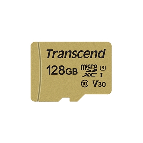 Transcend microSDXC 500S 128GB a data premier pro ausdx128gui3v30sa2 ra1 microsdxc 128gb