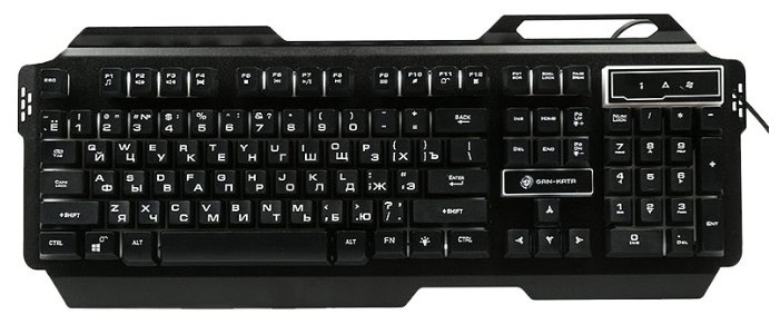 Dialog KGK-25U Black игровая клавиатура razer ornata v3 black usb механическо мембранная подсветка rz03 04460800 r3r1