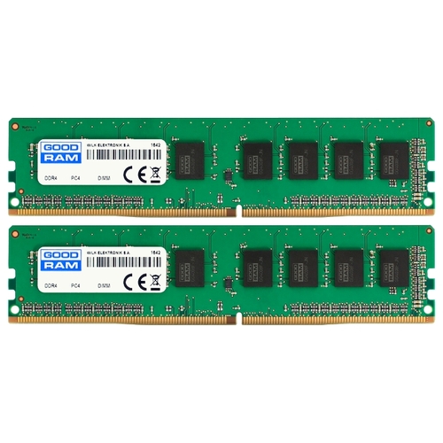 GOODRAM 2x8GB DDR4 PC4-21300 GR2666D464L19S16GDC goodram irdm x 2x8gb ddr4 pc4 24000 ir xw3000d464l16s16gdc